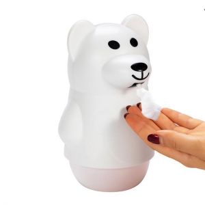 מתקן מוציא סבון אוטומטי ללא מגע בצורת דובי